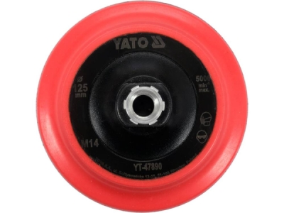 Yato - Podložka so suchým zipsom, polstrovaná M14, 125mm