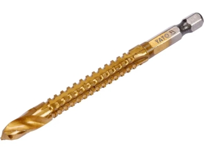 Yato - Frézovací vrták "Split Point" 1/4", 8mm
