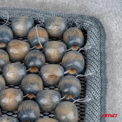 AMiO - Poťah sedadla sivý CSM-01-Gray