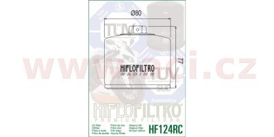 HIFLOFILTRO - Olejový filter /Kawasaki/ HF124RC