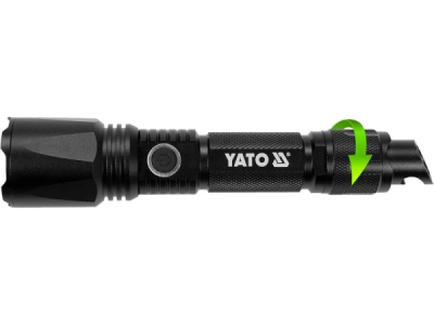Yato - Odolná hliníková baterka 10W