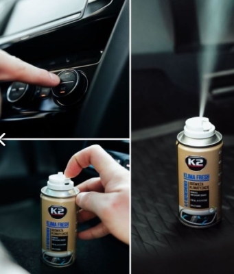 K2 - Osviežovač klimatizácie KLIMA FRESH BLUEBERRY 150ml