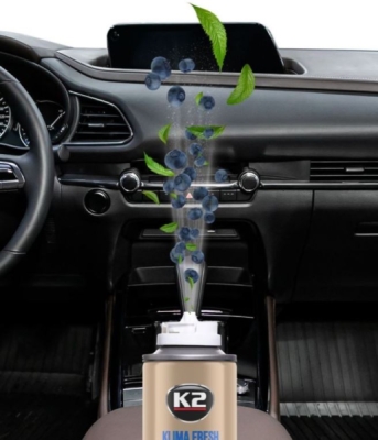 K2 - Osviežovač klimatizácie KLIMA FRESH BLUEBERRY 150ml