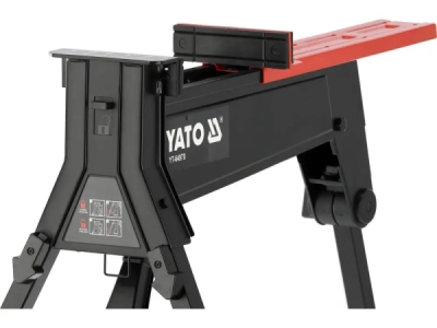 Yato - Mobilný nožný zverák pre veľké diely 995mm