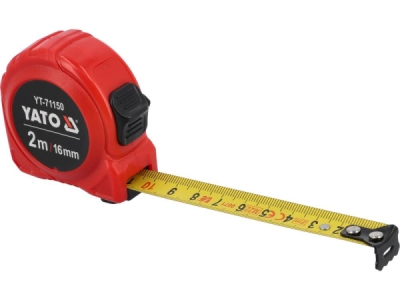 Yato - meter zvinovací autostop 16mm x 2m