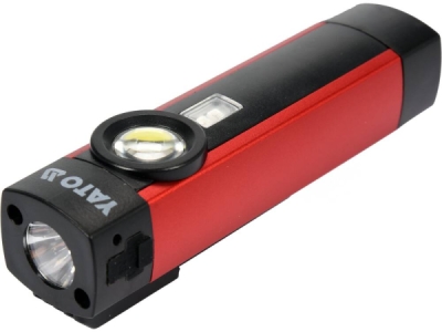 Yato - Multifunkčné ručná lampa 5W, COB, 300LM +UV