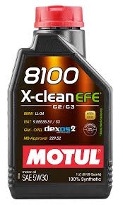 Motul - Motorový olej 8100 X-CLEAN EFE 5W30 1L