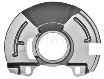 prachový štít předního brzdového kotouče o průměru 241- 258mm ORIGINÁL  P