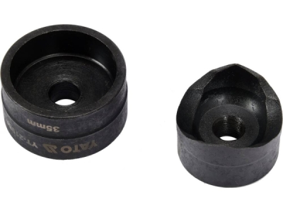 Yato - Jednoduché rezanie otvorov pre batérie do plechu 35mm