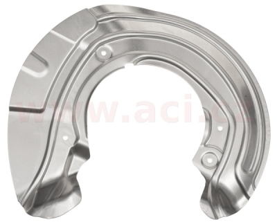 prachový štít předního brzdového kotouče (průměr kotouče 340mm) L