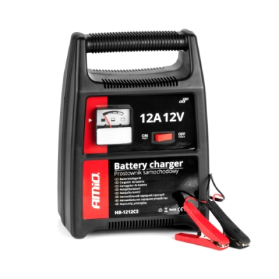 AMiO - Nabíjačka auto/moto batérií 12A, 12V SBC-12A