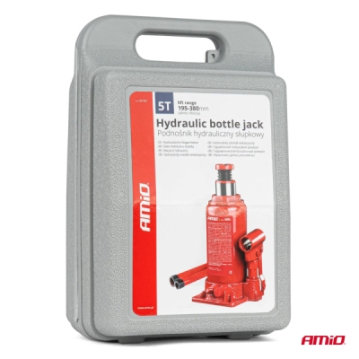 AMiO - Hydraulický piestový zdvihák 5T v PVC boxe