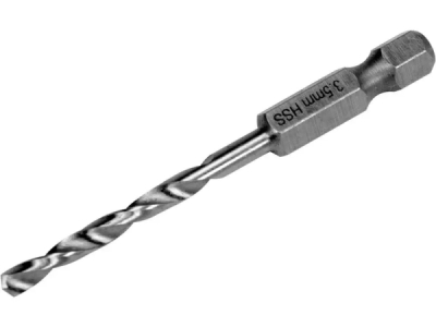 Yato - Vrták do kovu INOX HEX Ø3.5mm