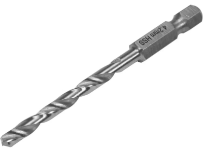 Yato - Vrták do kovu INOX HEX Ø4.2mm