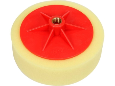 Yato - Leštiaca hubka na disku tvrdá (žltá) Ø150mm