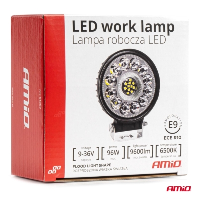 AMiO - Pracovné LED svetlo AWL62 96W 6500K 9600lm 9-36V