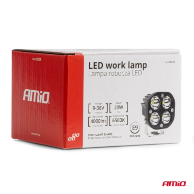 AMiO - Pracovné LED svetlo AWL63 20W 6500K 4000lm 9-36V