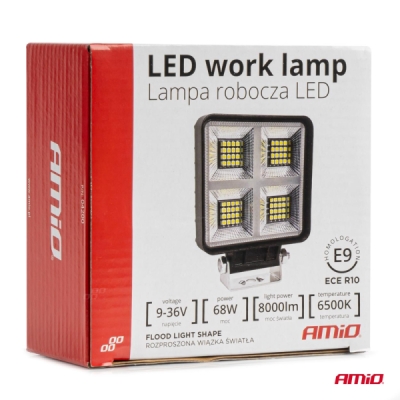 AMiO - Pracovné LED svetlo AWL59 68W 6500K 8000lm 9-36V