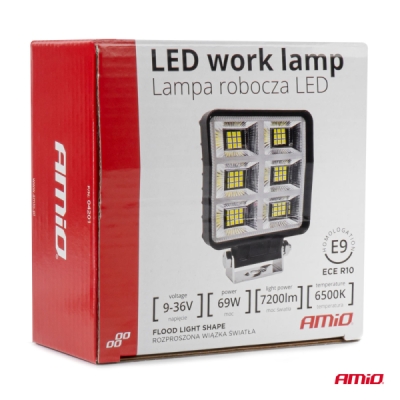 AMiO - Pracovné LED svetlo AWL60 69W 6500K 7200lm 9-36V