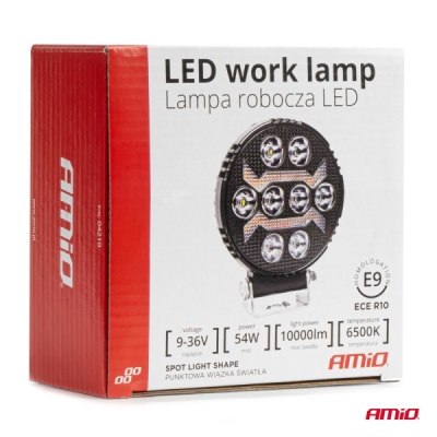 AMiO - Pracovné LED svetlo AWL69 54W 6500K 10000lm 9-36V