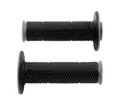 gripy Full Diamond (dvouvrstvé, extra měkké), RTECH (černo-šedé, pár, délka 116 mm)