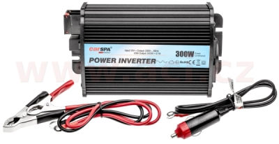měnič napětí 24 V/230 V-300 W + USB port