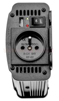měnič napětí 24 V/230 V-300 W + USB port