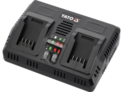 Yato - Systémová nabíjačka batérií dvojitá 18V