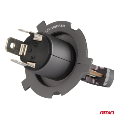 AMiO - LED žiarovky hlavného svietenia Hybrid séria H4 H19 6000K Canbus 60W