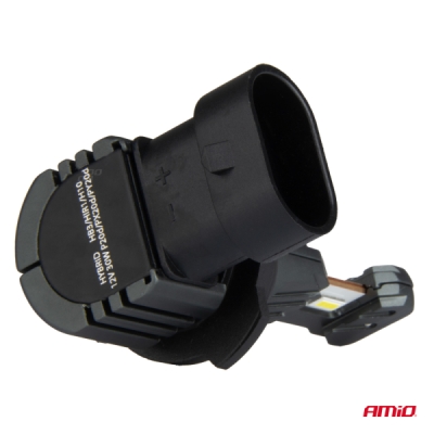 AMiO - LED žiarovky hlavného svietenia Hybrid séria HB3 HIR1 H10 6000K Canbus 60W