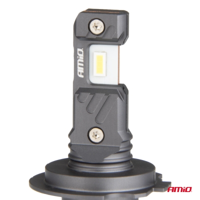 AMiO - LED žiarovky hlavného svietenia Hybrid séria H7 H18 6000K Canbus 60W