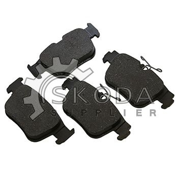 OEM SKODA - Brzdové doštičky zadné 5WA698451F
