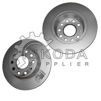OEM SKODA - Kotúč brzdový zadný 272x10 5Q0615601B