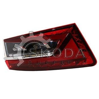 OEM SKODA - Svetlo ZL vonkajšie combi chróm 3V9945207C
