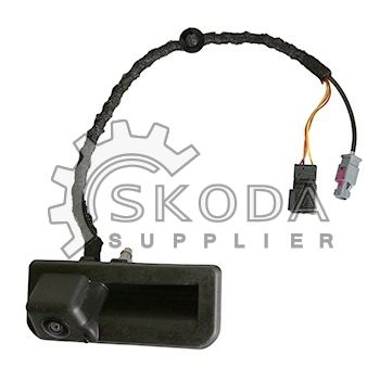 OEM SKODA - Kľučka 5-dverí s kamerou 6V0827566G