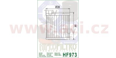 HIFLOFILTRO - Olejový filter /Suzuki/ HF973