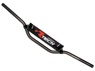 řídítka (Pit B.) o průměru 22 mm s hrazdou a chráničem, RTECH (černé)