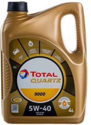 TOTAL - Motorový olej QUARTZ 9000 5W40 4L