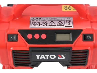 Yato - Kompresor 18V AKU 3Ah