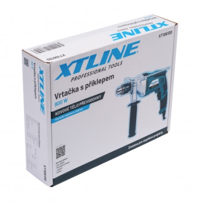 XTline - Vŕtačka elektrická 900W 13mm