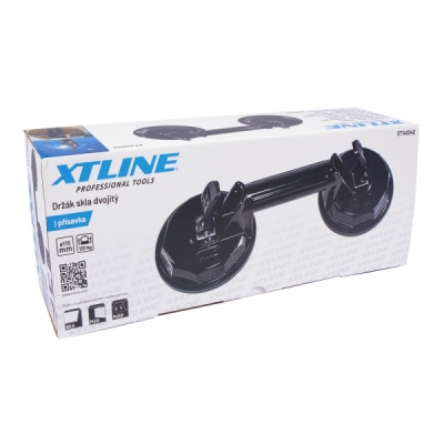 XTline - Držiak skla dvojitý 120kg
