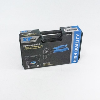 XTline - Kliešte nitovacie na maticové nity 190mm model 613