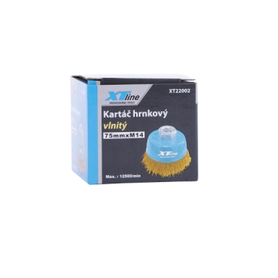 XTline - Kefa hrncová vlnitá 75mm/M14