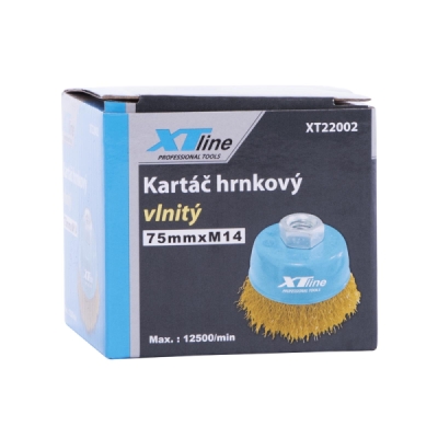 XTline - Kefa hrncová vlnitá 75mm/M14
