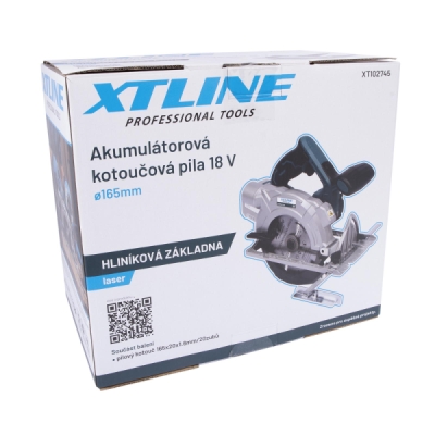 XTline - AKU píla kotúčová 18V, bez batérie
