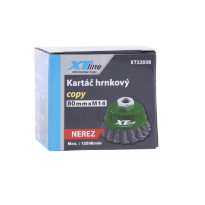 XTline - Kefa hrncová copy nerez 80mm