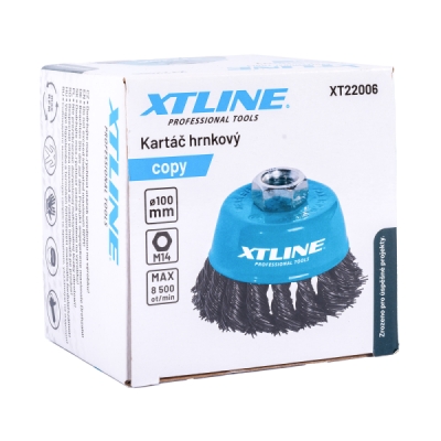 XTline - Kefa hrncová vrkoč 100mm M14