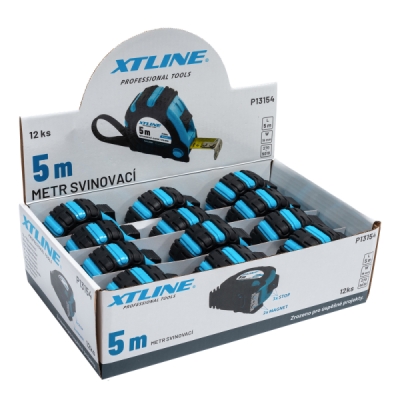 XTline - Meter zvinovací pogumovaný 2mx19mm