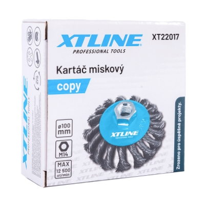 XTline - Kefa radiálna vrkoč 100mm M14
