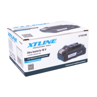 XTline - AKU batéria Li-ion 18 V 4.0 Ah (SAMSUNG)